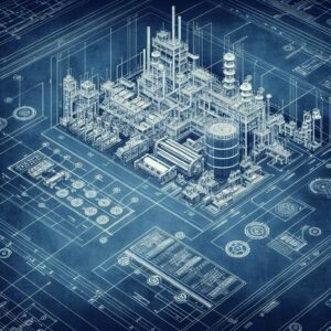 "Architectural blueprint for manufacturing"
