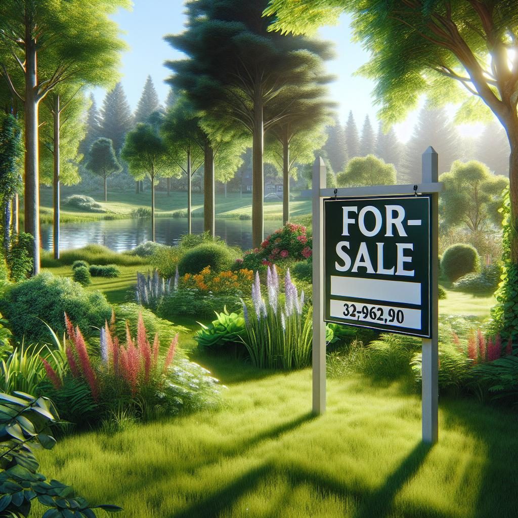 Parkland for sale concept