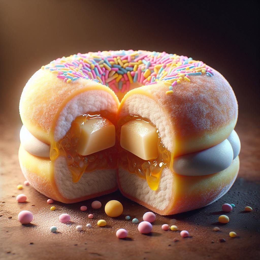 Donuts and mochi fusion.