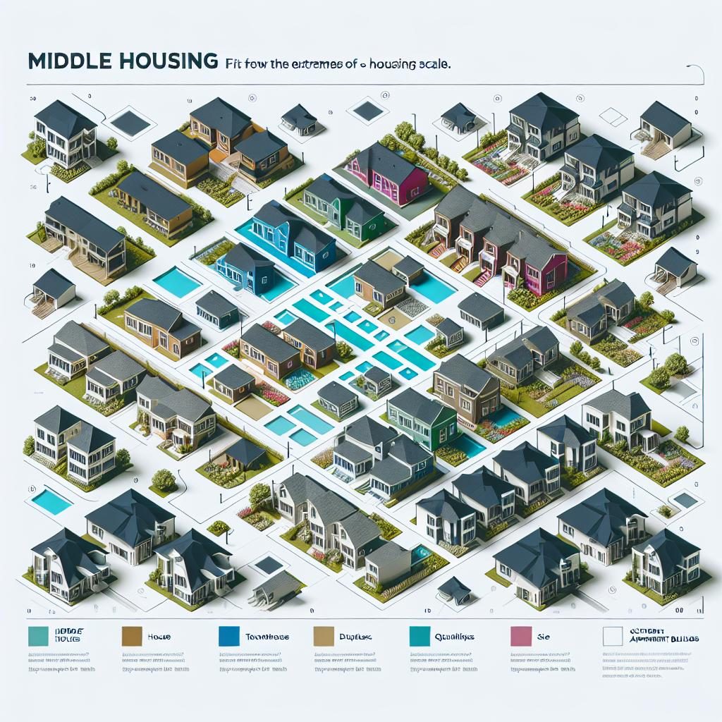 "Middle housing options diagram"