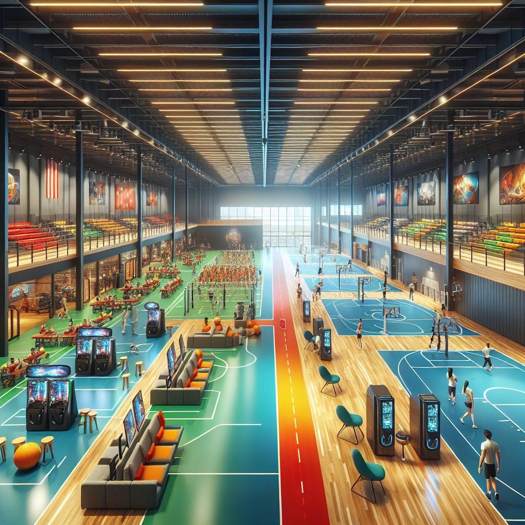 Indoor recreation center concept