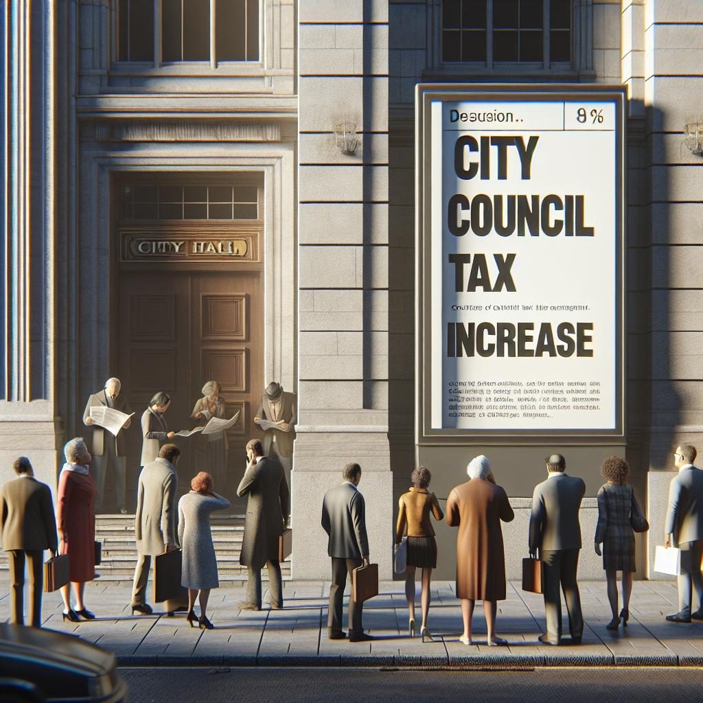 "City council tax increase"