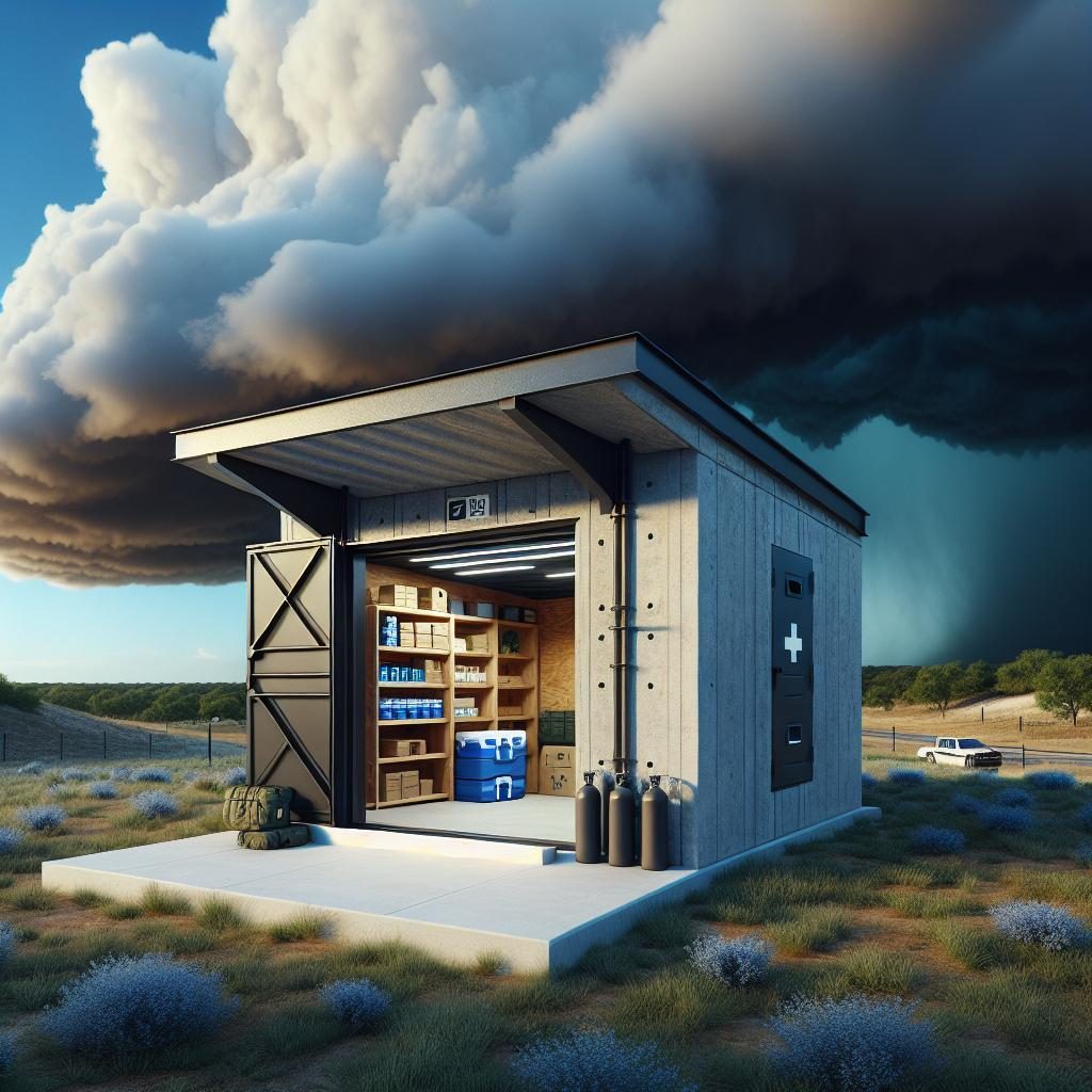 Texas storm shelter design.