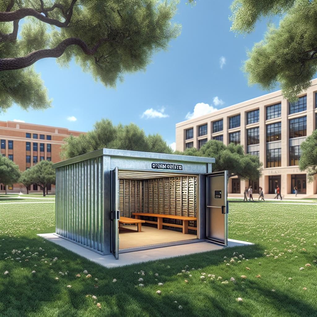 "Texas campus storm shelter"