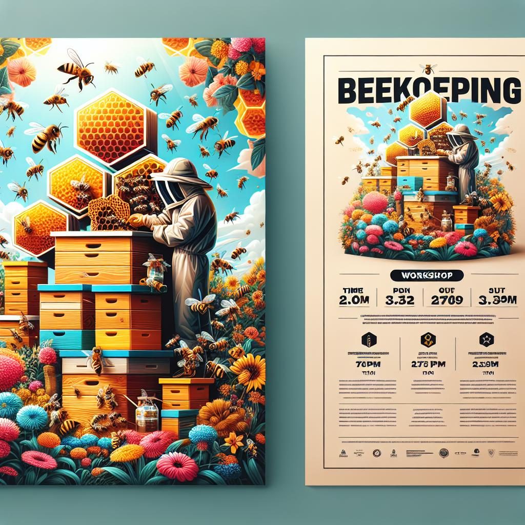 Beekeeping Workshop Poster