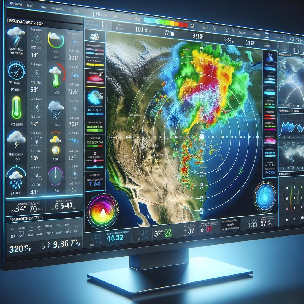 Live Weather Radar Display