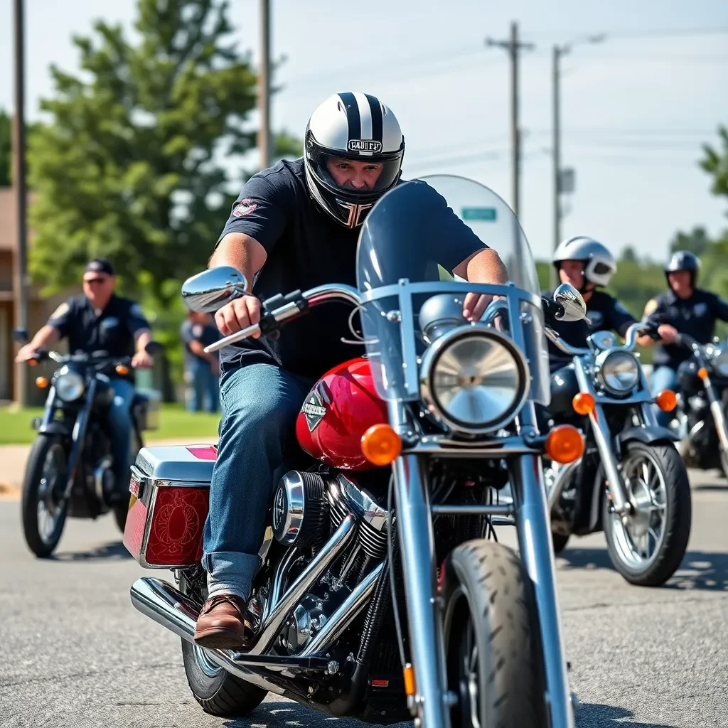 Harley Wheelie Leads to Arrest While Community Honors Long-Serving Trustee Charles Moser