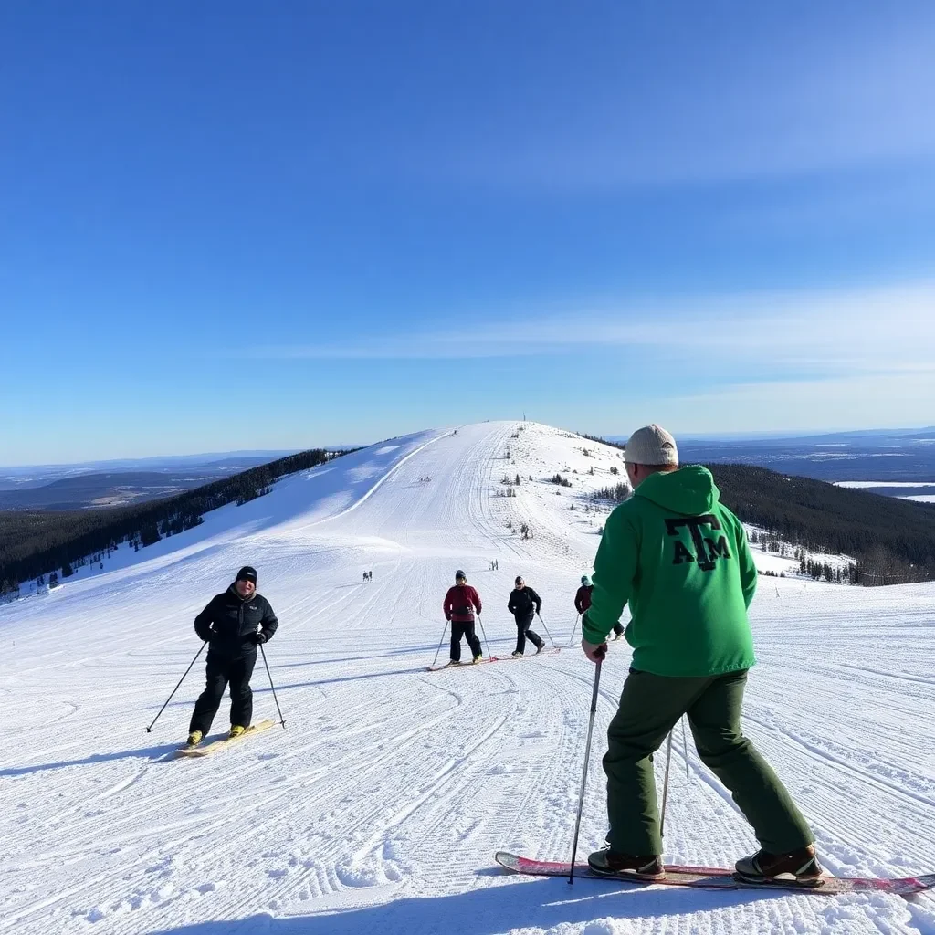 Reviving the Thrill: Texas A&M's Mount Aggie Ski Slope Rebirth