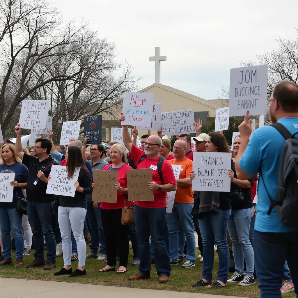 College Station Residents Rally Against Controversial Church Network Amid Safety Concerns