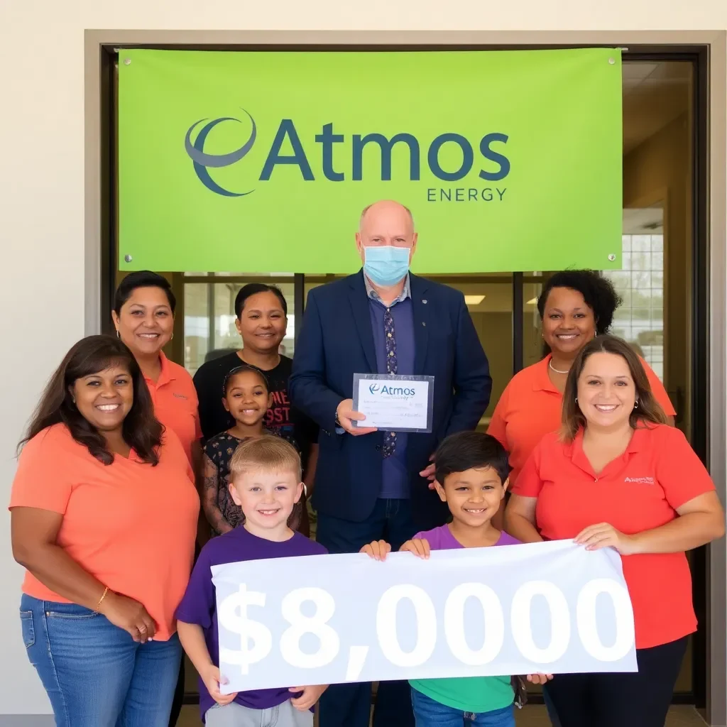 Support for Local Families in Bryan, Texas: Atmos Energy Donates $80,000 to Nonprofits