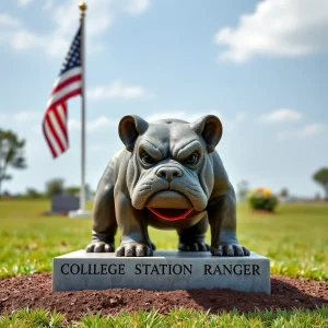 College Station Honors Beloved Bulldog Ranger with New Grave and Legacy Celebration