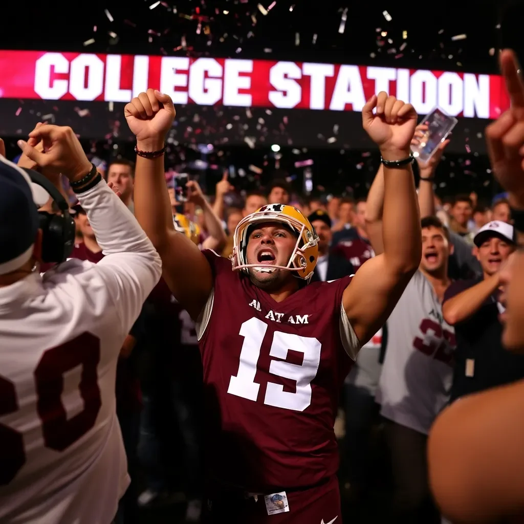 College Station's Celebration Turns Chaotic with 35 Arrests Following A&M's Victory Over LSU