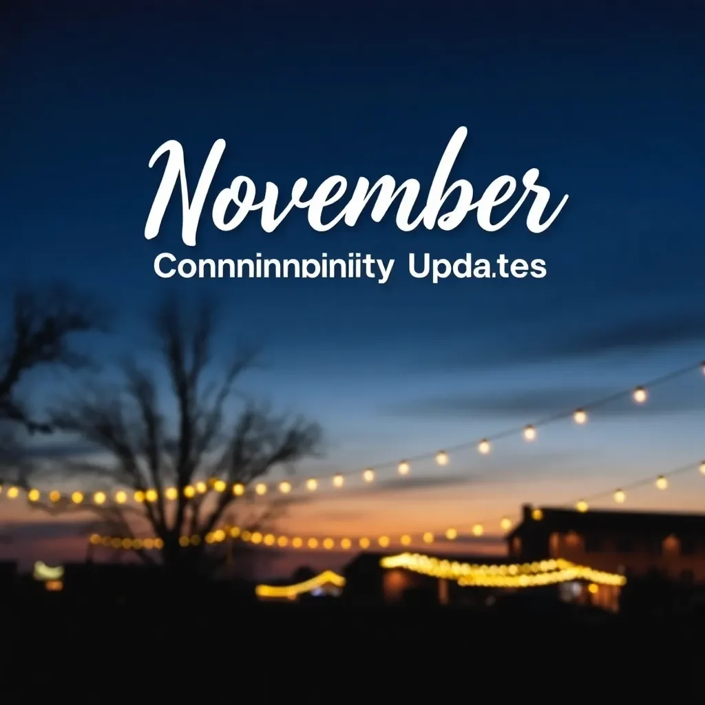 Exciting November Events and Community Updates in Bryan