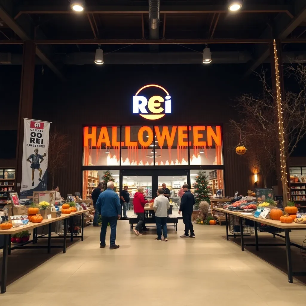 Exciting New REI Store Launches in College Station with Halloween Preview Party