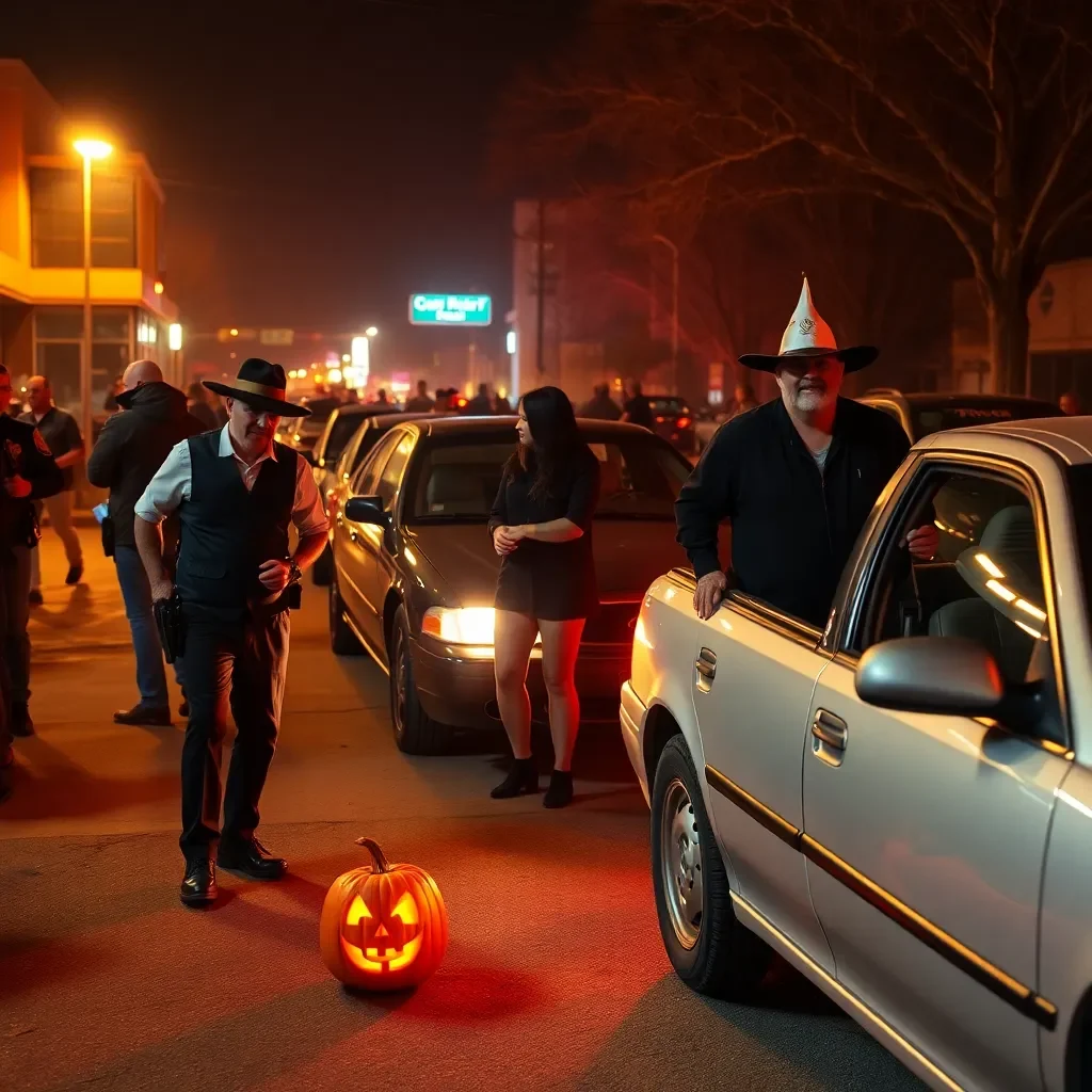 Halloween Mayhem in College Station: Wild Parties and Reckless Driving Lead to Arrests