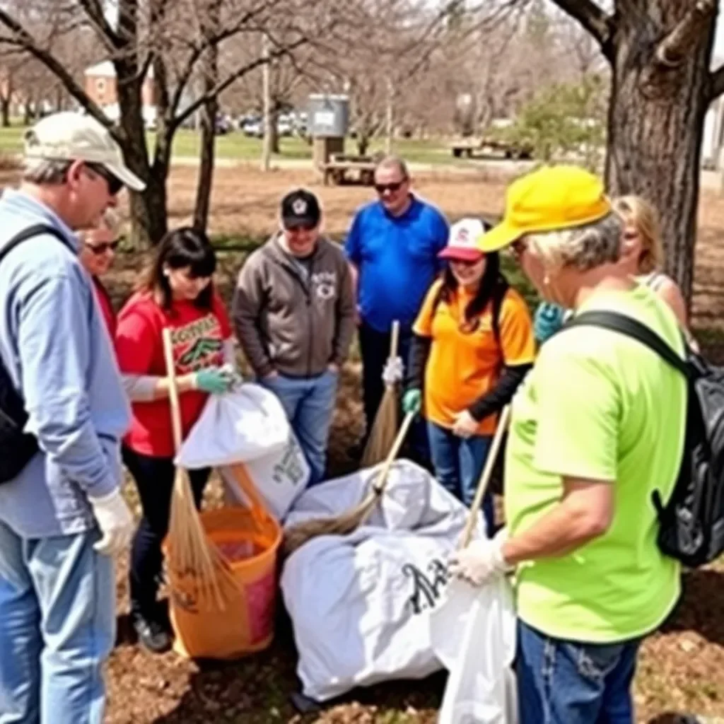 Volunteers Unite in Bryan for Bonfire Memorial Cleanup Ahead of Remembrance Ceremony