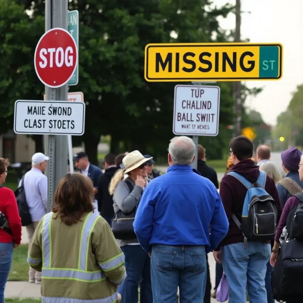 College Station Residents Asked to Help Catch Street Sign Thieves in Northgate District