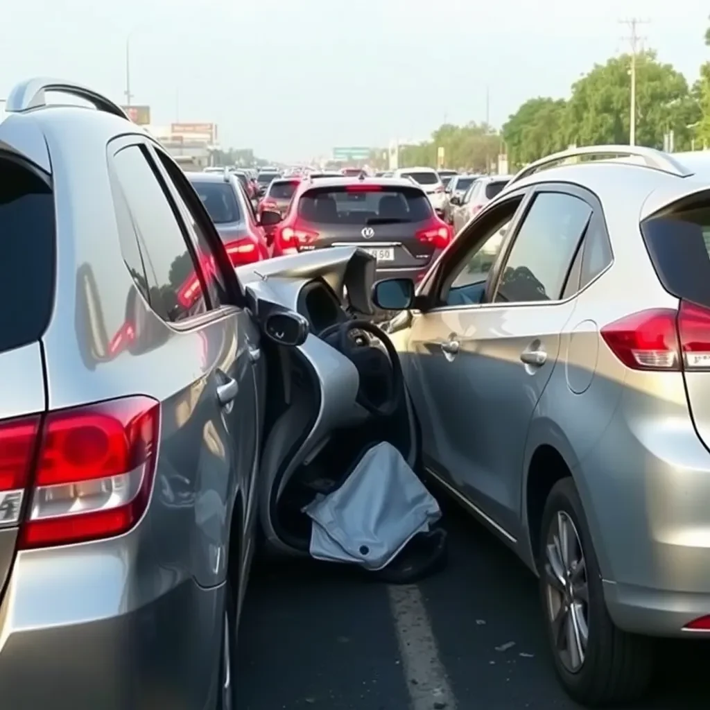 Major Crash Shakes College Station: Multiple Vehicles Involved in Accident