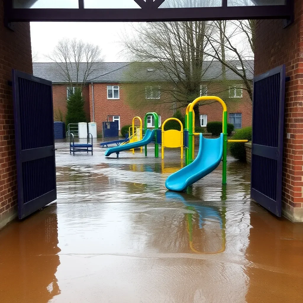 College Station Elementary School Closes Due to Flooding Incident