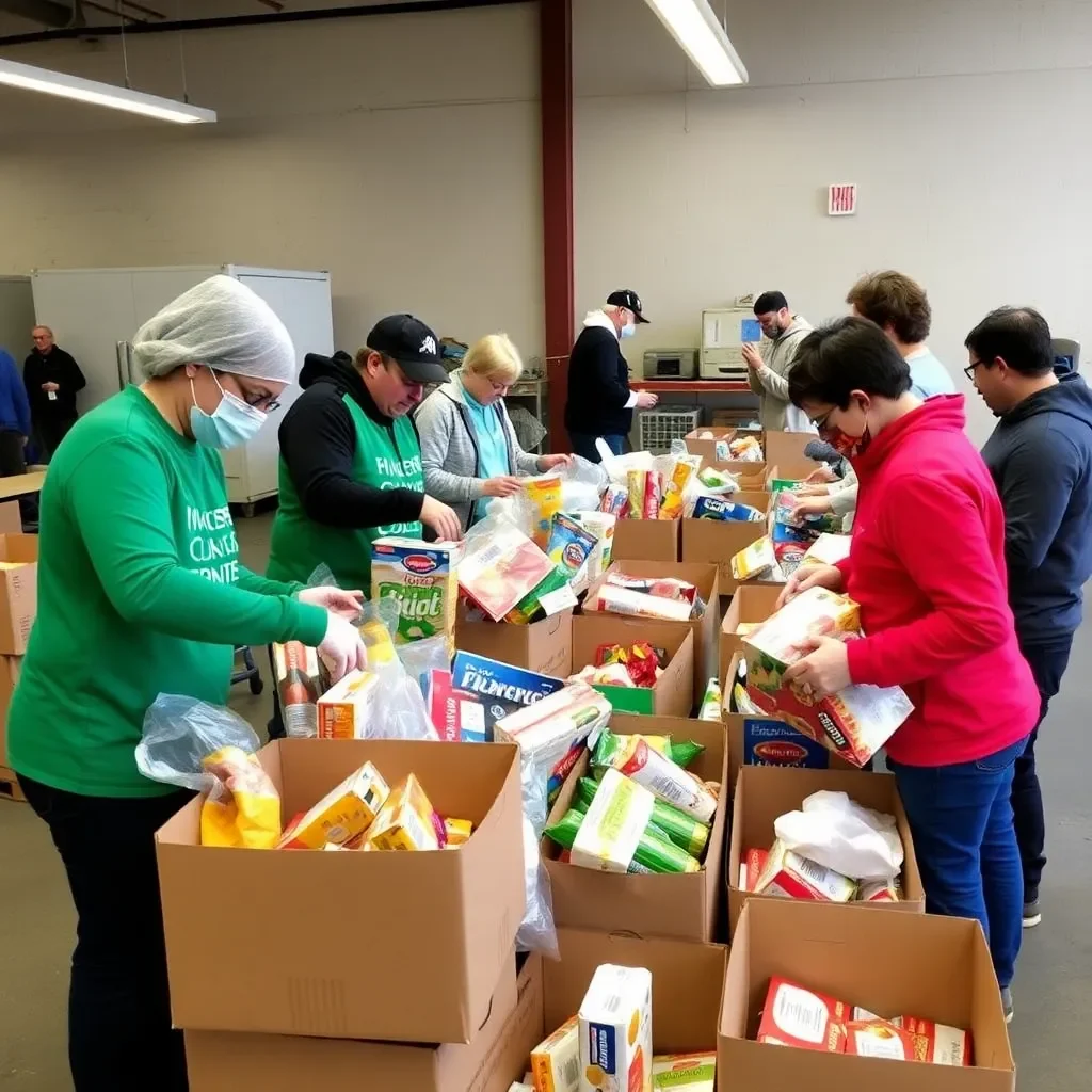 Brenham Community Comes Together for 29th Annual Food Drive, Collecting Over 10,000 Pounds of Food