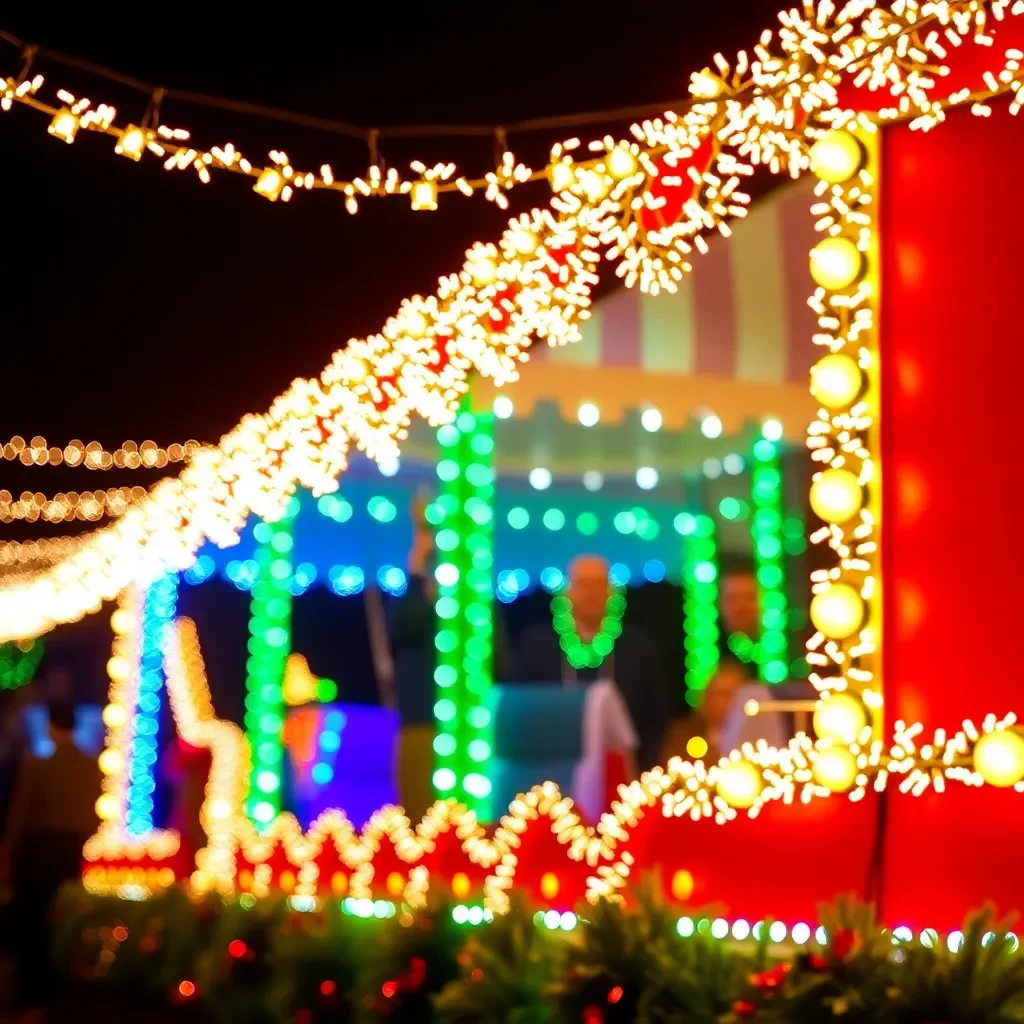 Magic in the Air at College Station Christmas Parade!