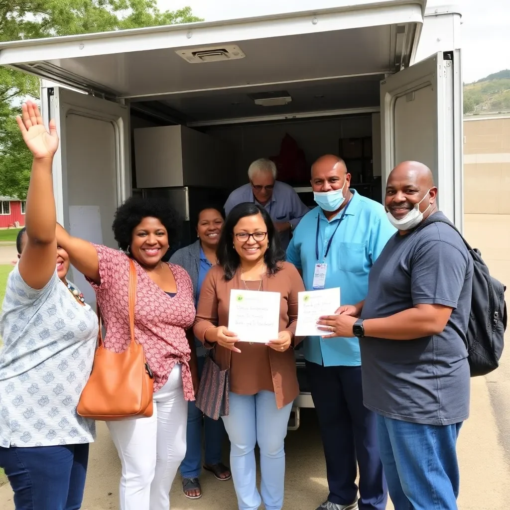 BUILD Honors Jerry EBanks with Mobile Clinic Dedication Ceremony in Bryan, Texas