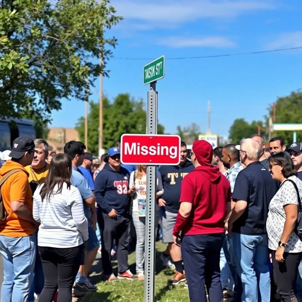 College Station Appeals for Community Help to Recover Stolen Street Sign Toppers