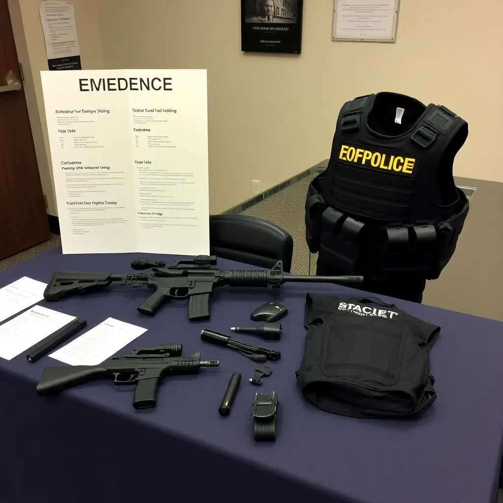 SHOCKING DISCOVERY IN COLLEGE STATION: CONVICTED FELON ARRESTED WITH STOLEN FIREARM AND BODY ARMOR