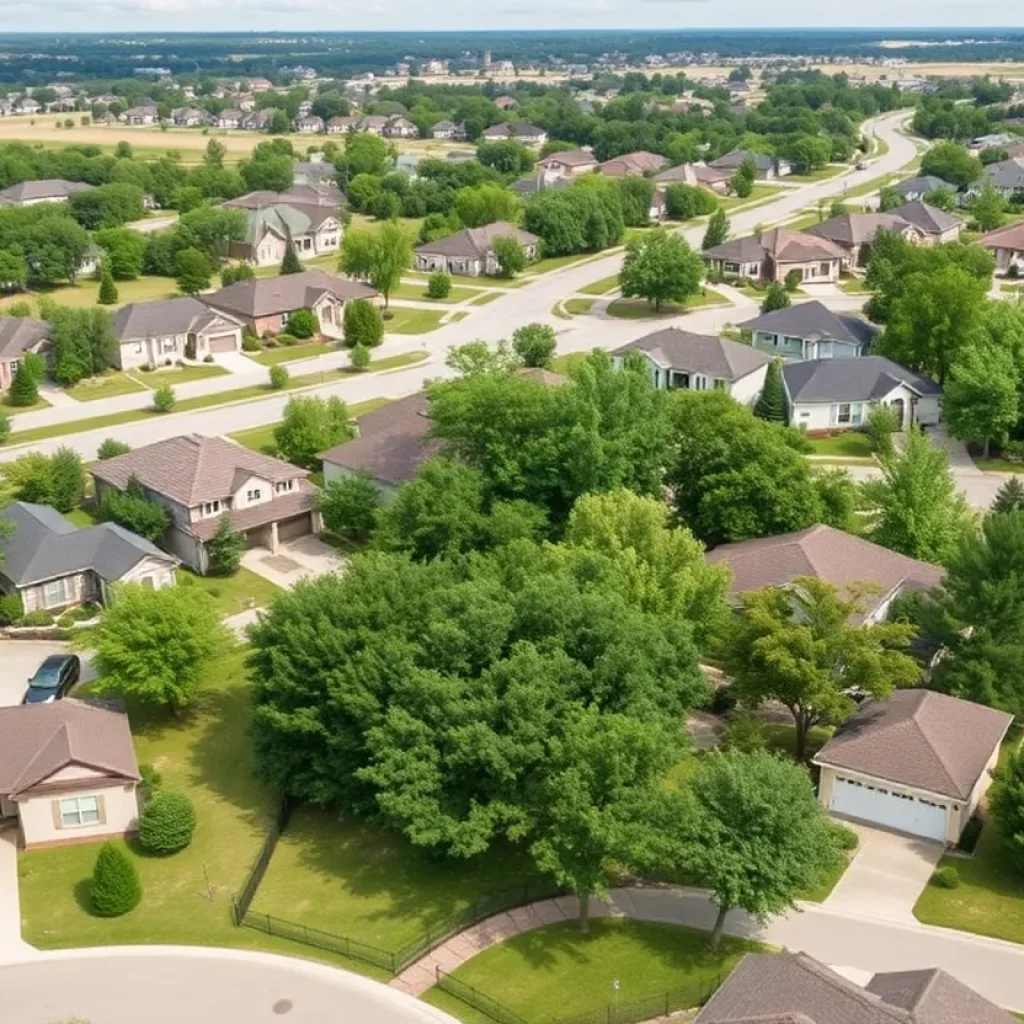 Residential neighborhoods in Bryan-College Station