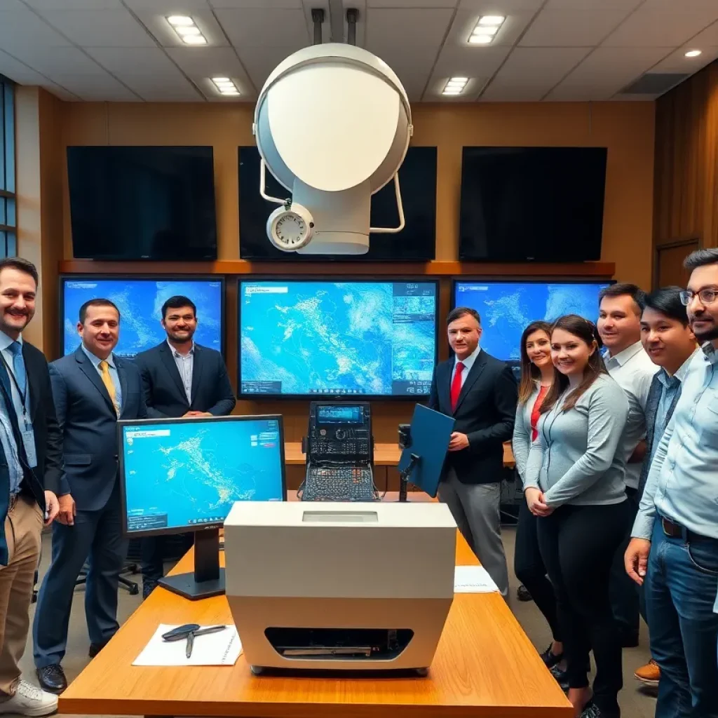 Live weather radar system at Texas A&M University