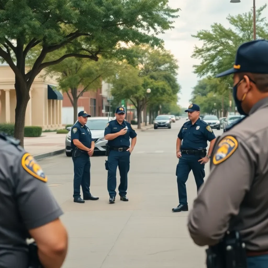 Bryan Texas police discussing safety measures