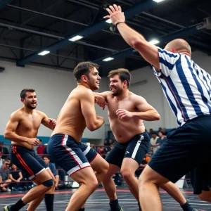 Wrestlers competing in the Doc Hess Classic