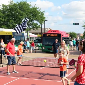 Residents enjoying community activities in Bryan College Station