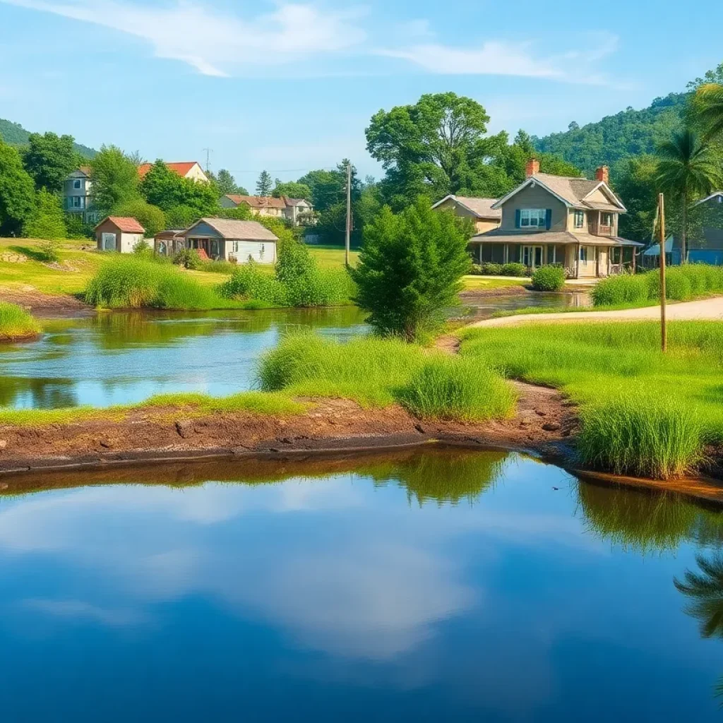 A serene view of the water resources in Bryan, Texas, highlighting nature and community.