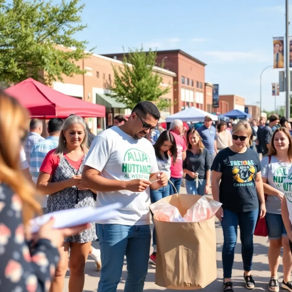 Volunteer activity in College Station community initiatives