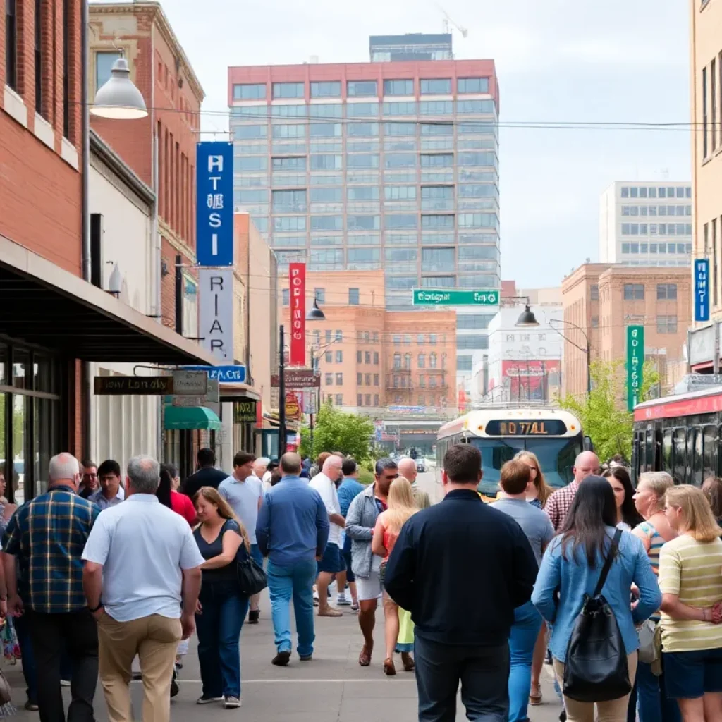 People engaging in community activities in College Station