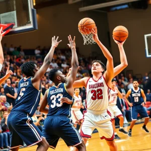 Tennessee Lady Vols competing against Texas A&M during SEC opener