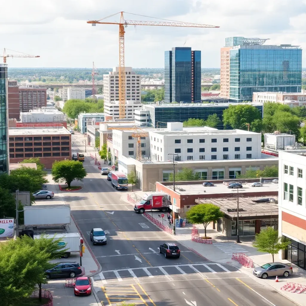 Infrastructure development in Brazos Valley cities.