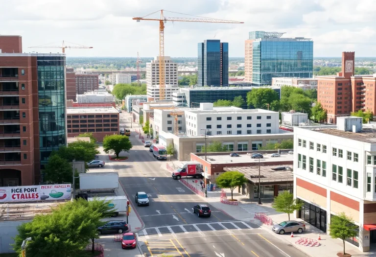 Infrastructure development in Brazos Valley cities.