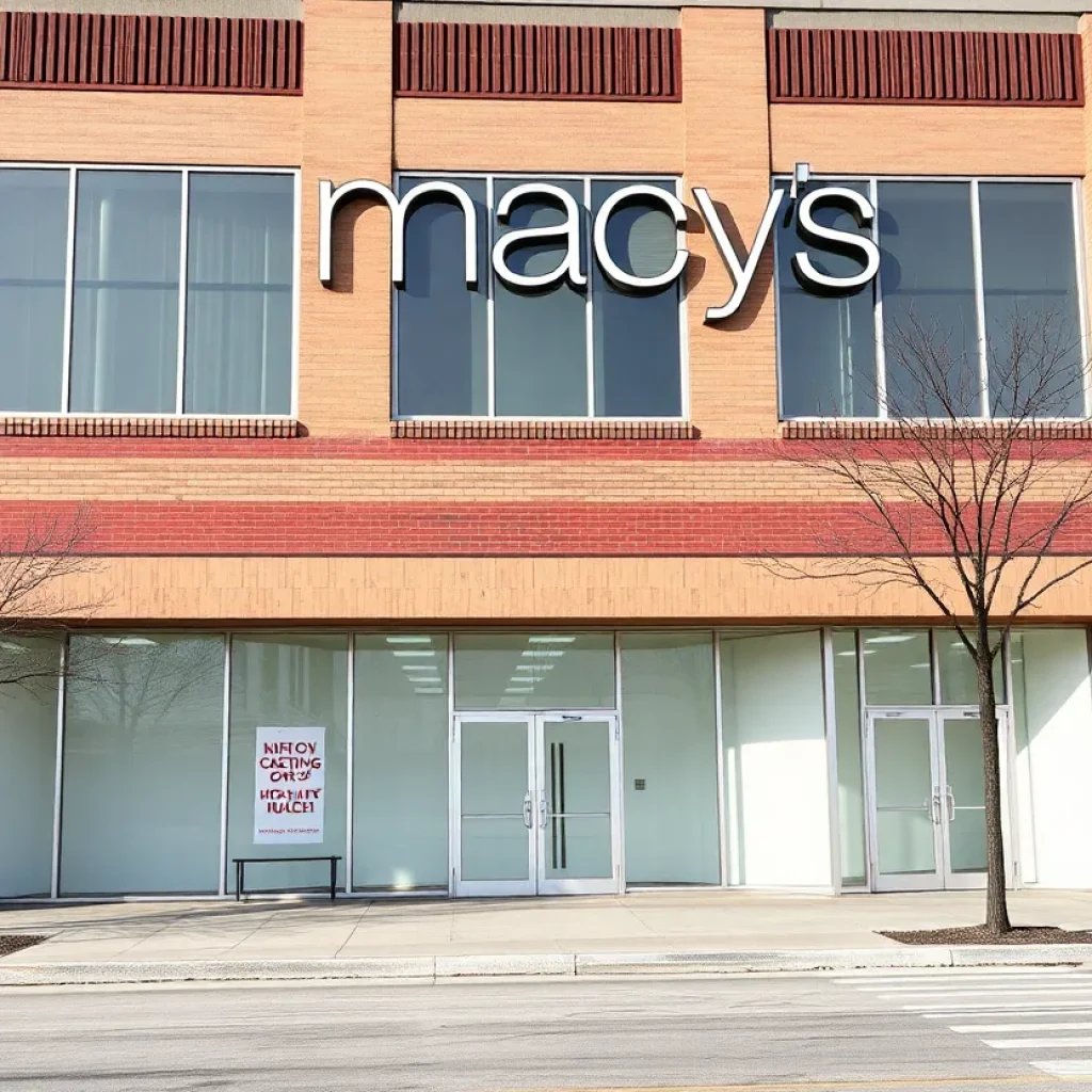 Vacant former Macy's building in College Station