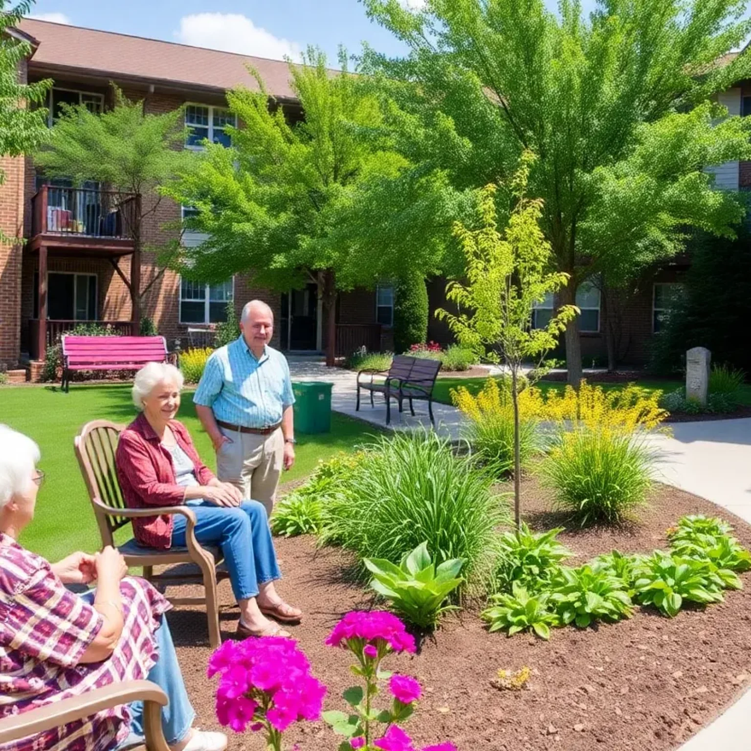 Oak Hill Apartments after renovation in College Station