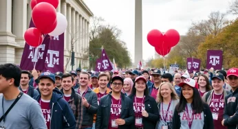 Aggie Spirit Shines at Annual Muster Ceremony in D.C.