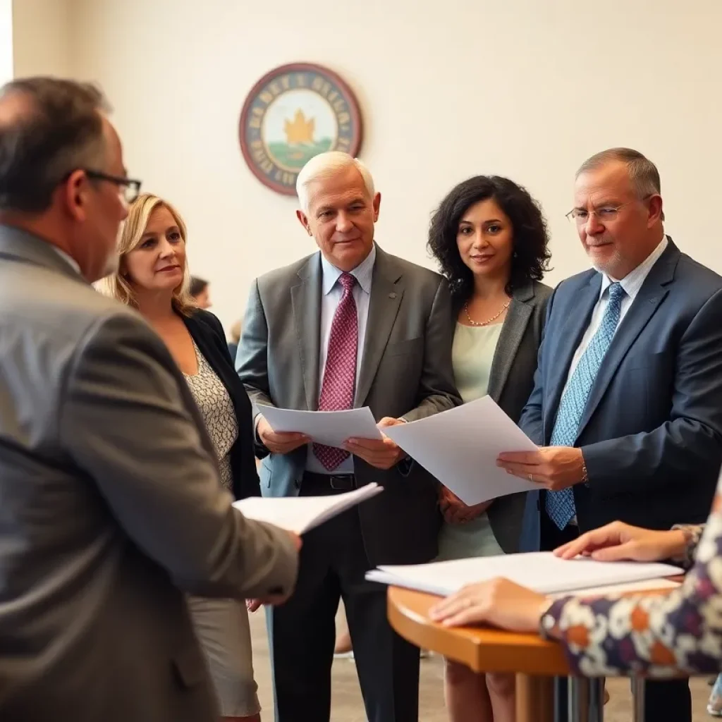 Local commissioners meeting in Brazos County