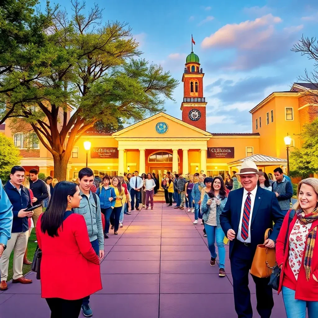 Collage depicting various community updates and legal developments in College Station.