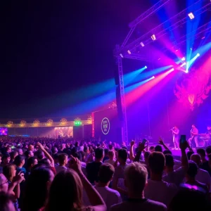 Highway 6 Band performing at Chilifest in College Station