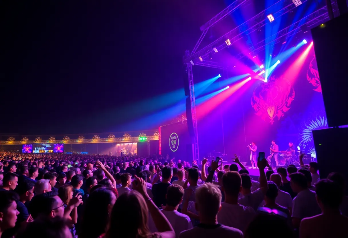 Highway 6 Band performing at Chilifest in College Station