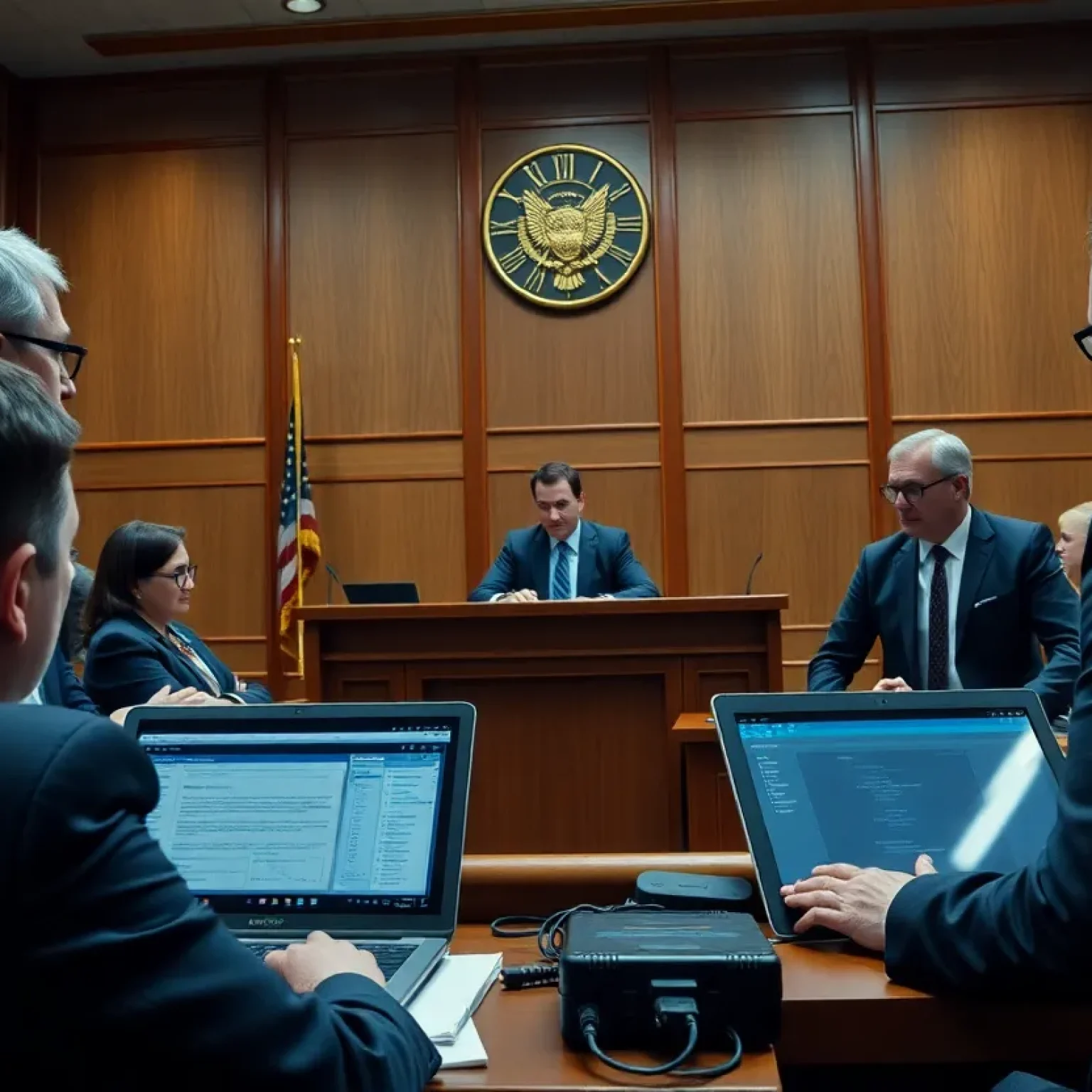 Legal Battle in Texas Courtroom
