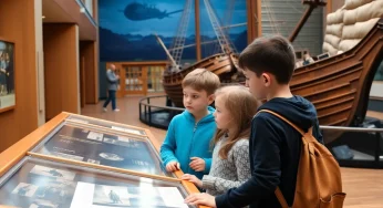 Families Explore Maritime History at Shipwreck Weekend