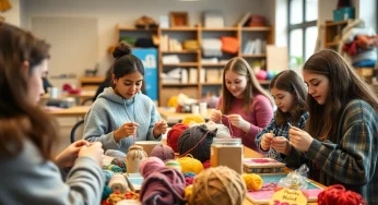 Knitting Together: Texas A&M’s Crafting Community