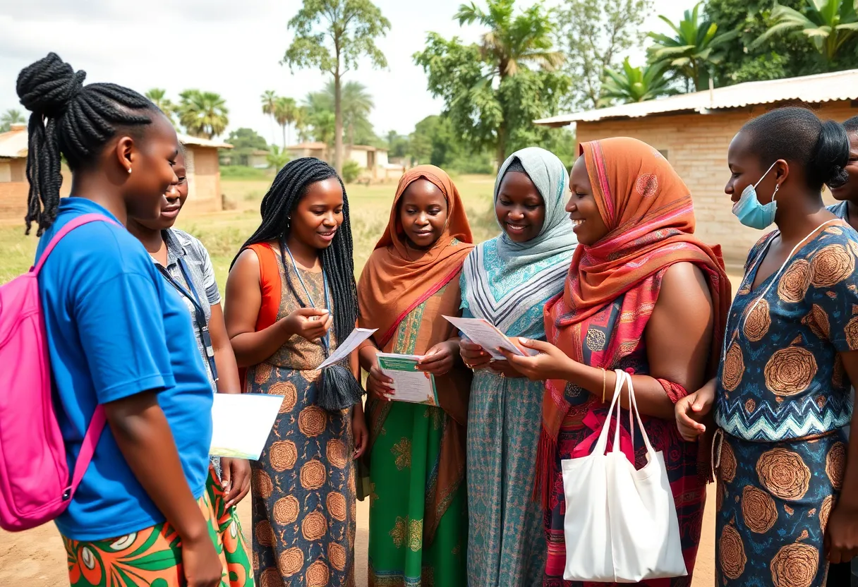 Texas A&M students engaged in healthcare initiatives in Nigeria